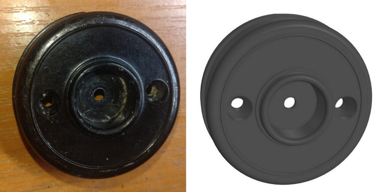 3D модель Кнопка дверного звонка СССР