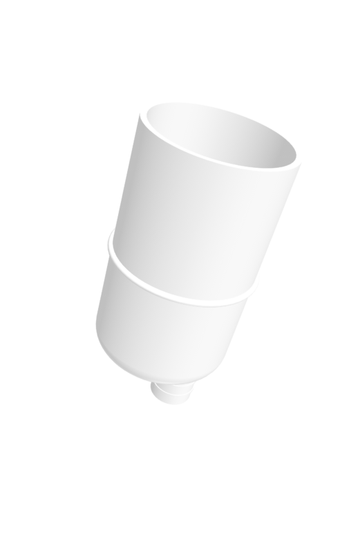 3D модель Сифон-гидрозатвор для дренажа кондиционера