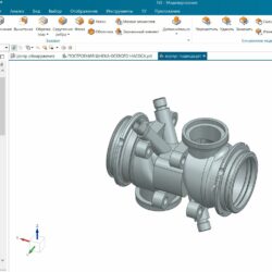 3D модель Ковш планировочный рабочая ширина 1560мм