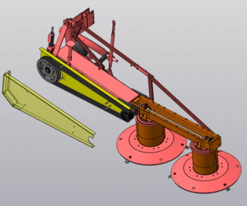 3D модель Косилка Лисицки Z-178