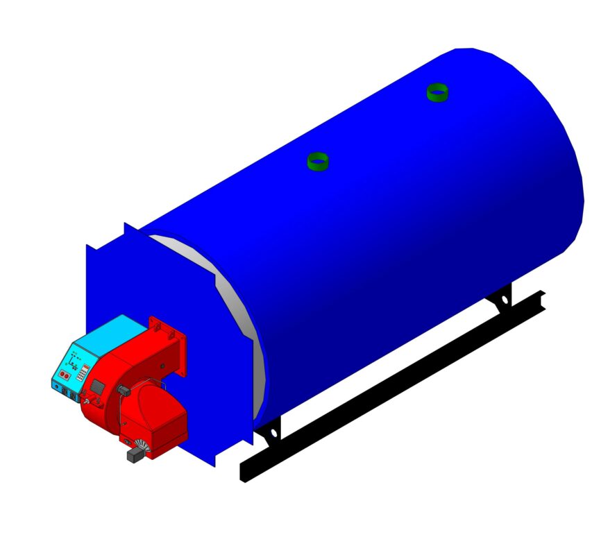 3D модель Водогрейный котел КСВн-4,0