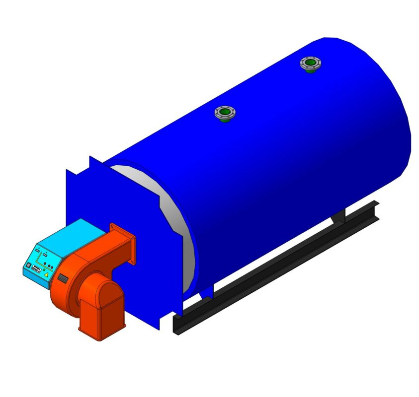 3D модель Водогрейный котел КСВн-1,0