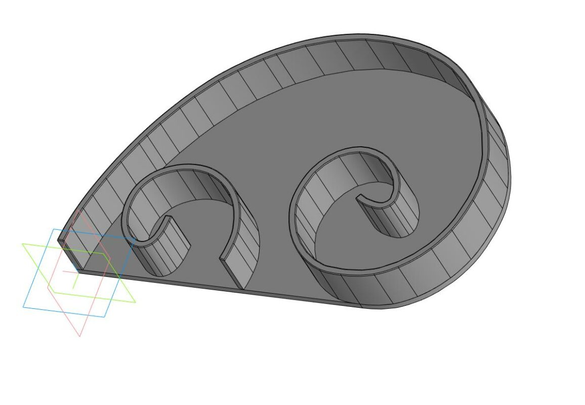 Чертеж Лекало Л-4 станок Зверь
