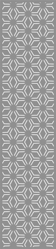 3D модель Узор на лазерную резку 2300х515