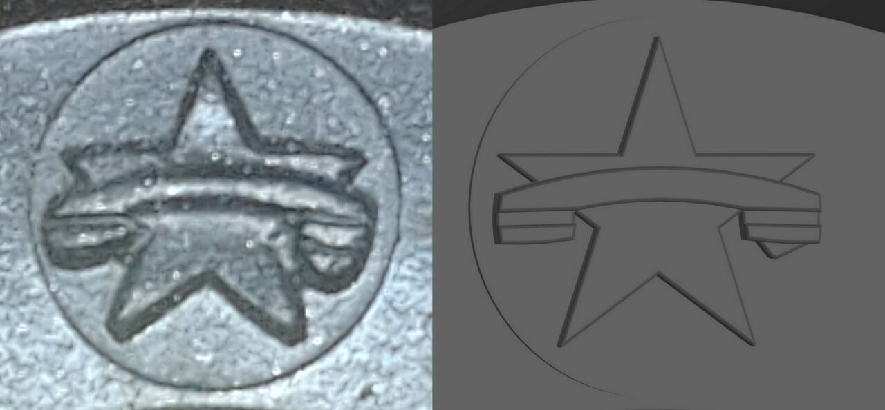 3D модель Кнопка дверного звонка СССР