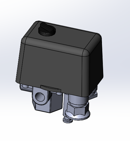 3D модель ЗD модель реле давления МDR2-EA/11