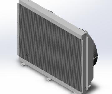 3D модель Маслоохладитель МО14