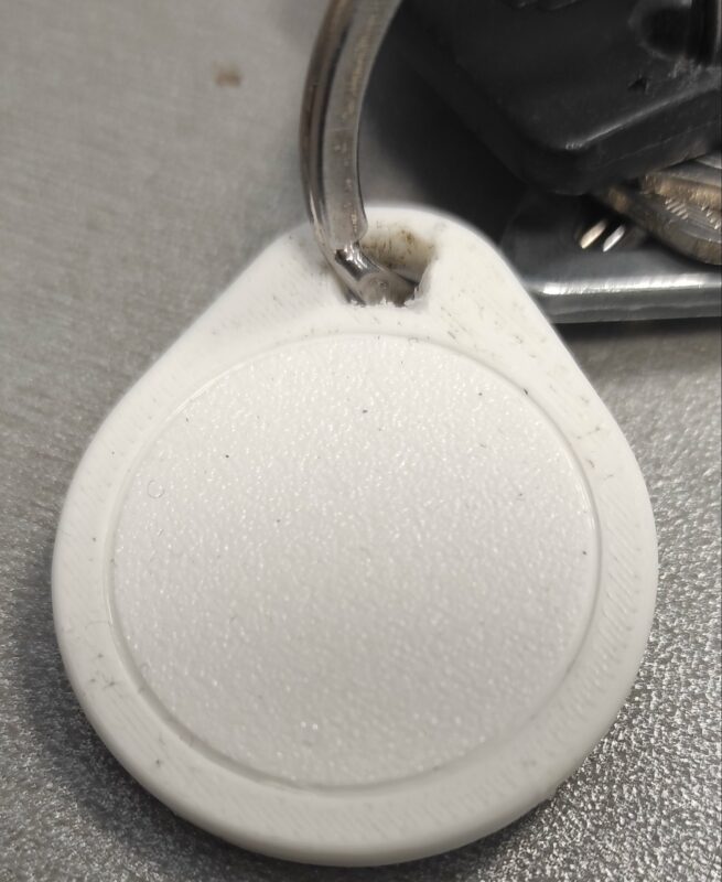 3D модель NFC ключ - брелок