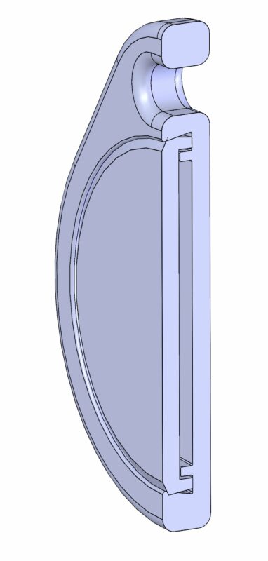 3D модель NFC ключ - брелок