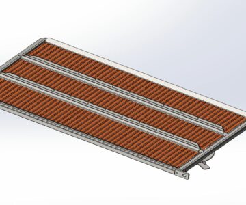 Чертеж Решето нижнее CASE NEW HOLLAND (84319323)