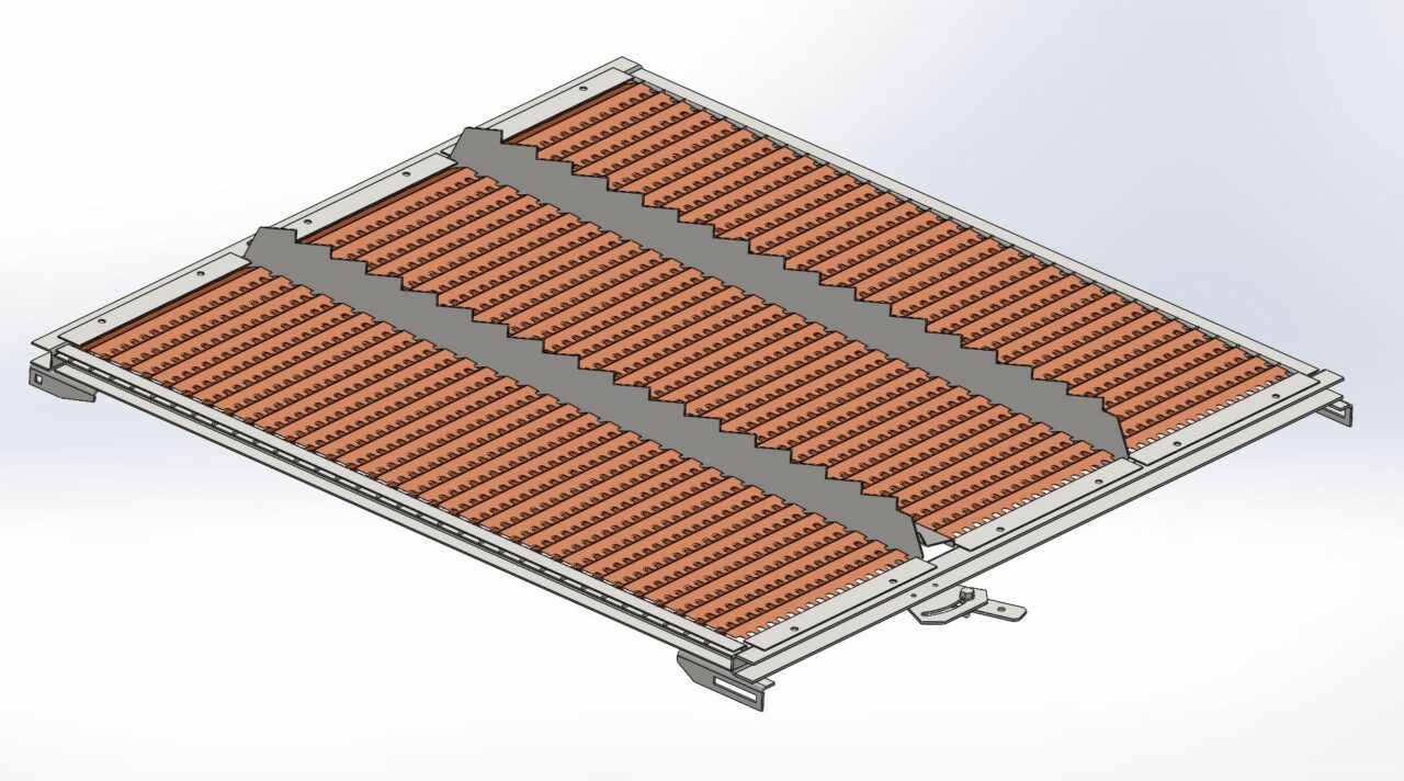 Чертеж Решето нижнее КДМ 2-16-2А Енисей
