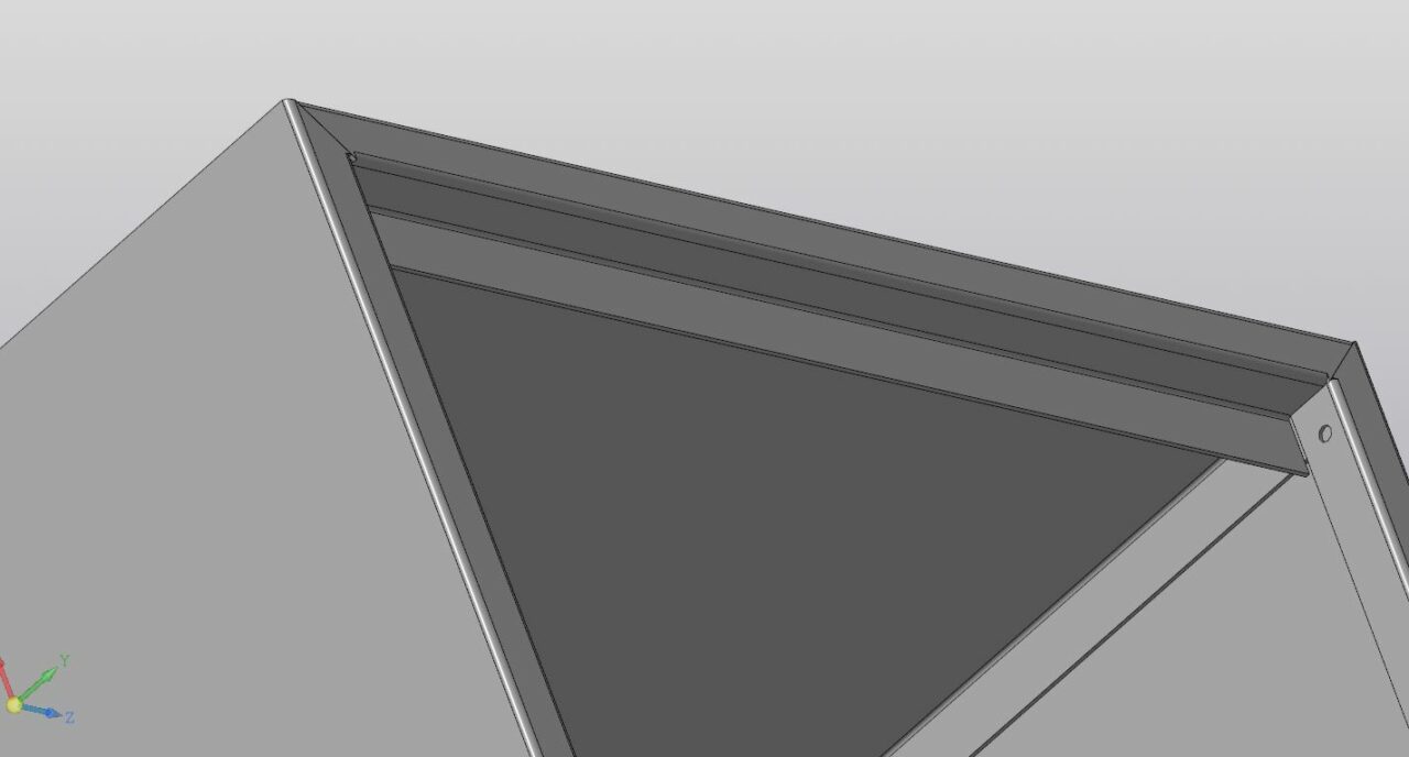 3D модель Параметрическая модель электроящика