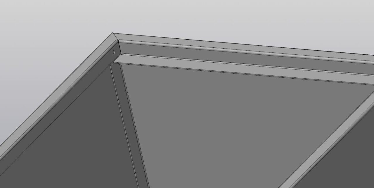 3D модель Параметрическая модель электроящика