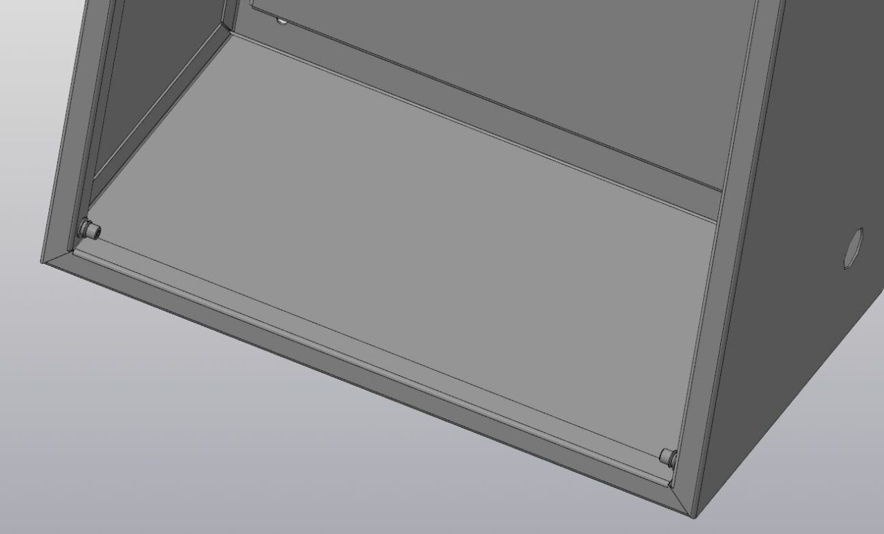 3D модель Параметрическая модель электроящика