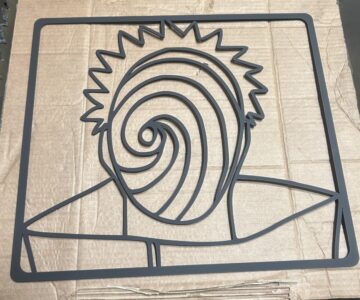 Чертеж Панно "Обито Учиха"