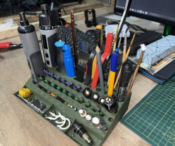 3D модель Органайзер для бит расширенный