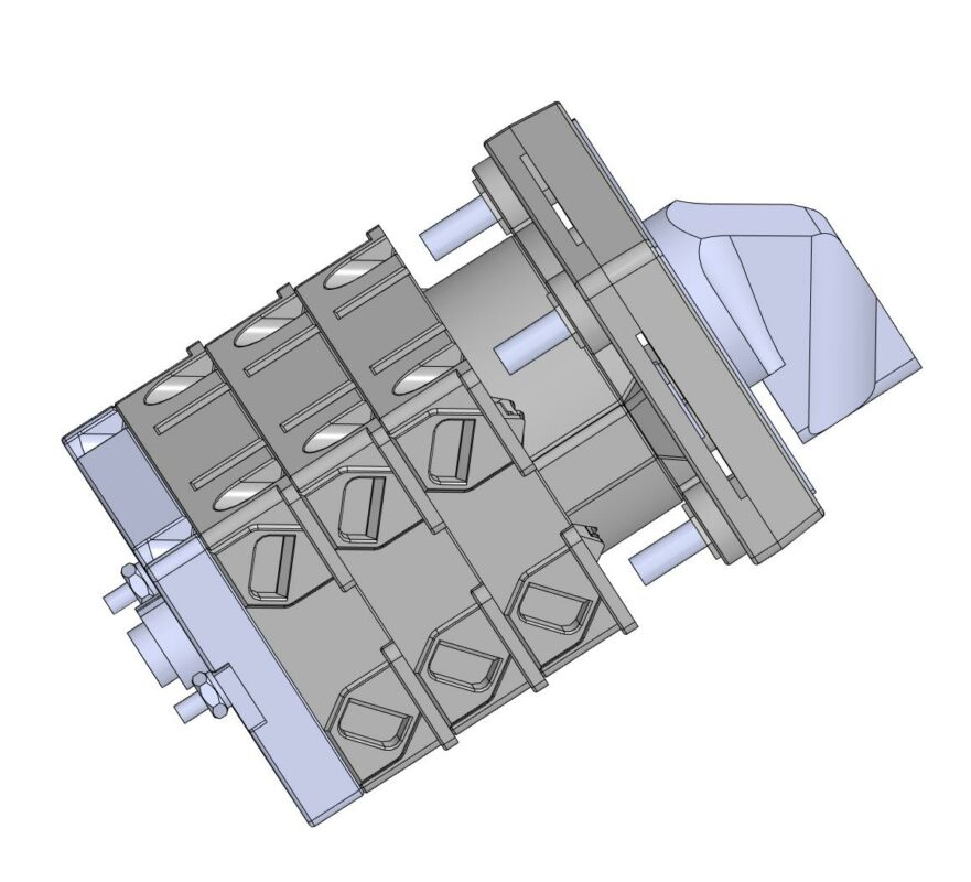 3D модель Переключатель OptiSwitch 4G10-56-U-R014 КЭАЗ (Апатор)