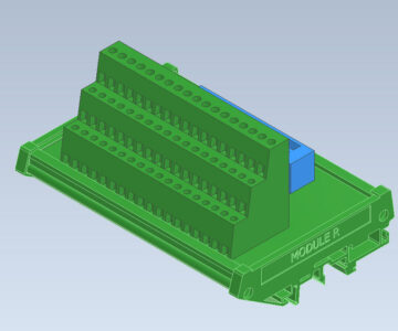 3D модель Внешний модуль ввода вывода FANUC FX-50/Z