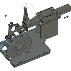 3D модель Протяжка для УШМ от 125 до 230