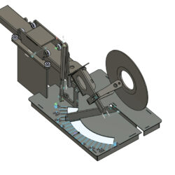 3D модель Протяжка для УШМ от 125 до 230