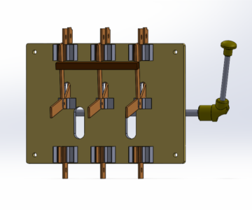 3D модель Переключатель-разъединитель ПРБ-01-37