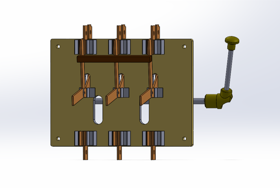 3D модель Переключатель-разъединитель ПРБ-01-37