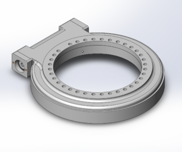 3D модель Редуктор поворотный червячный U-TRSM WEA25