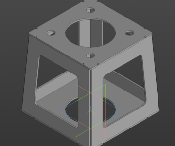 3D модель Кронштейн ВУТ BMW E36 на ВАЗ 2101-2107