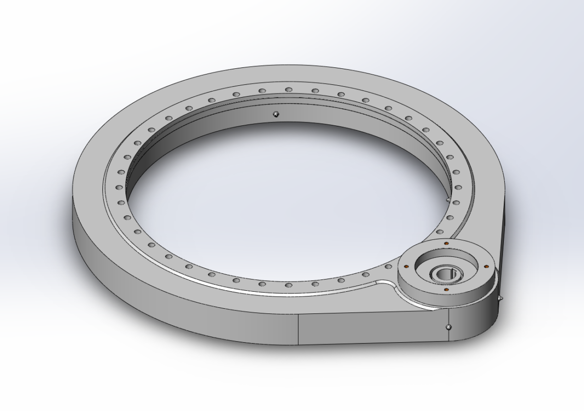 3D модель Редуктор поворотный U-TRSM S-II-O-0741