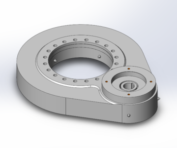 3D модель Редуктор поворотный U-TRSM S-II-O-0311