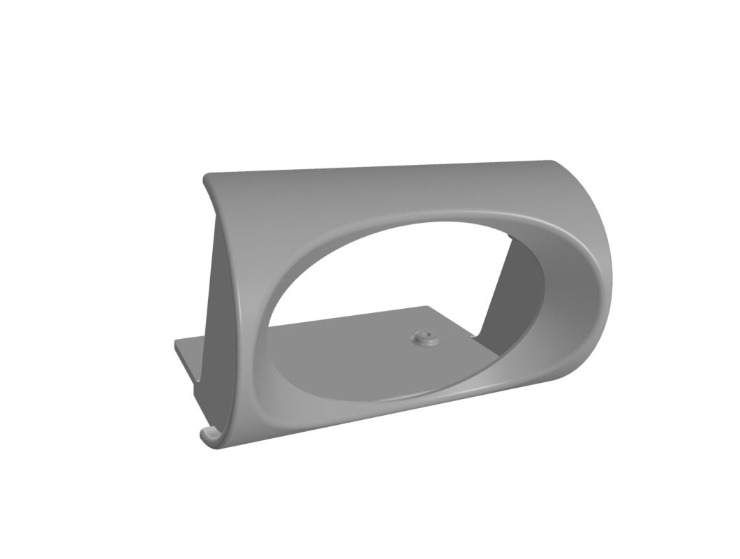 3D модель Рамка для установки часов а/м "Волга" ГАЗ-31105 в а/м Volga Siber, Chrysler Sebring, Dodge Stratus и пр.