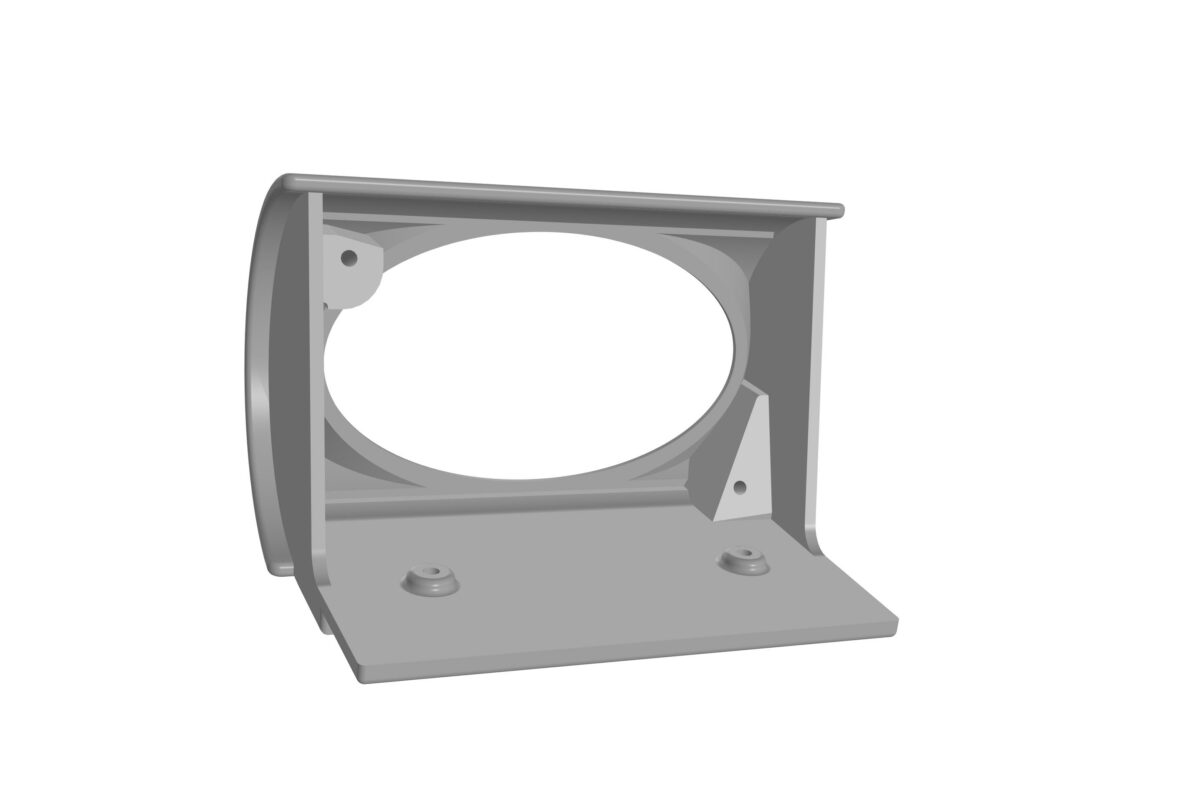 3D модель Рамка для установки часов а/м "Волга" ГАЗ-31105 в а/м Volga Siber, Chrysler Sebring, Dodge Stratus и пр.