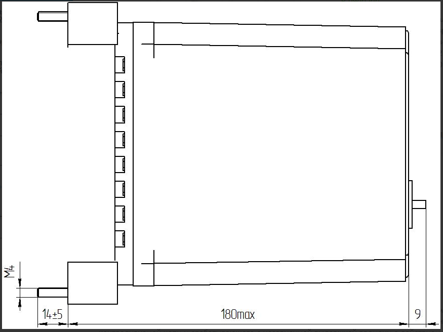 3D модель Реле переменного тока РСТ-42ВДУ