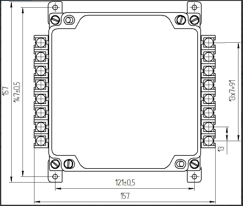3D модель Реле переменного тока РСТ-42ВДУ