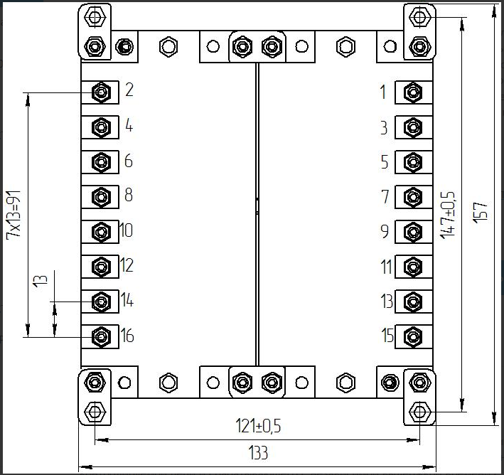 3D модель Реле переменного тока РСТ-42ВДУ