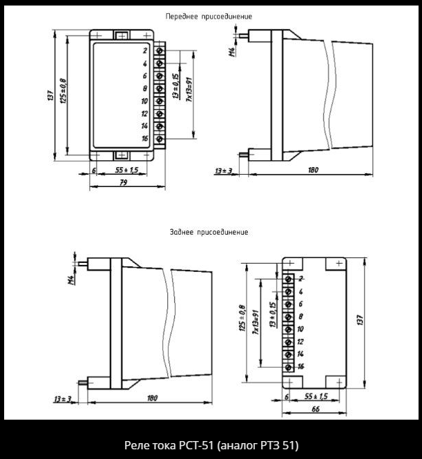3D модель Реле тока нулевой последовательности РСТ-51-1 УХЛ4