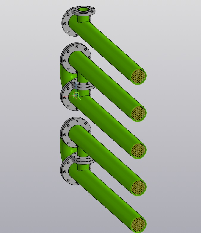 3D модель Подогреватель водоводяной ВВП 09-159-3000