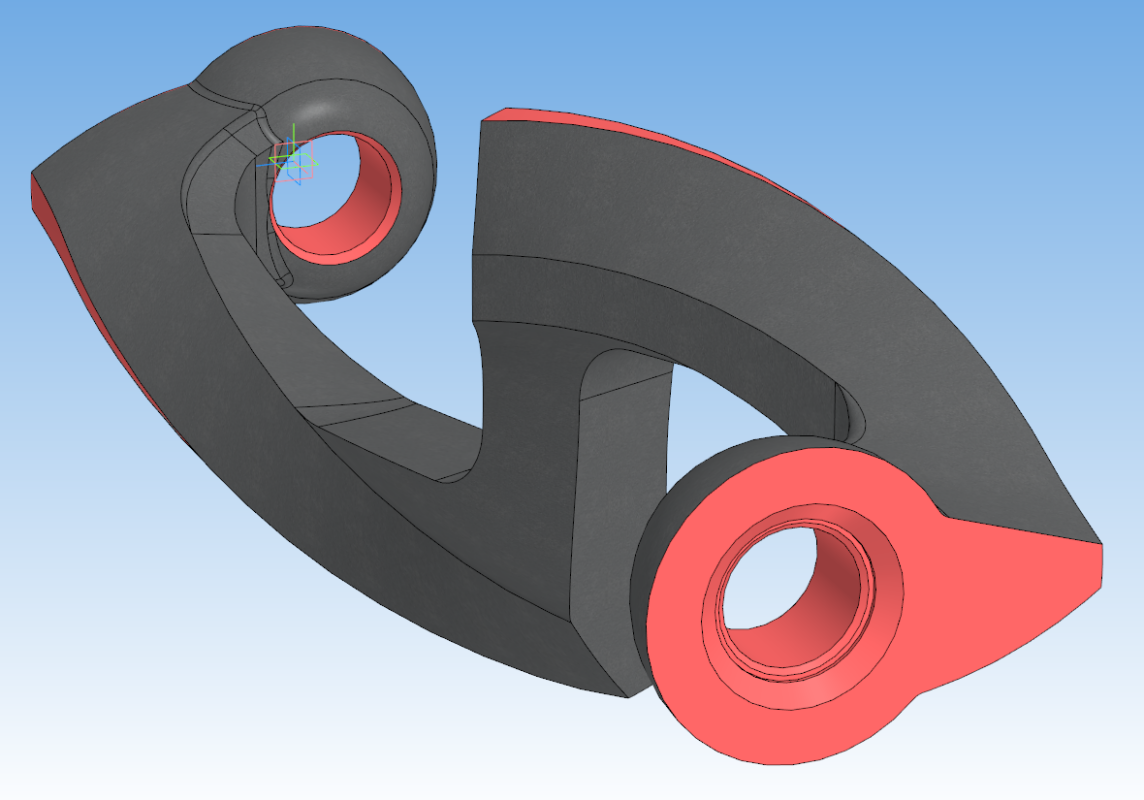 3D модель Ротор сложной формы