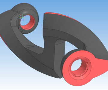 3D модель Ротор сложной формы