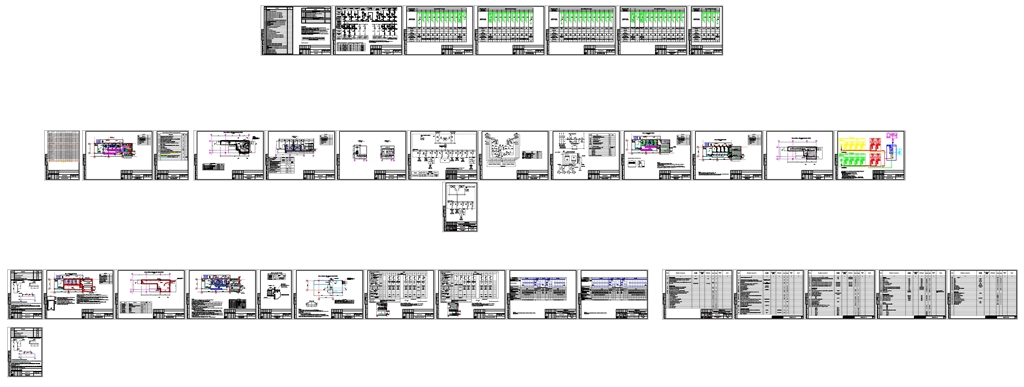 Чертеж Трансформаторная подстанция РП-ТП 10/0,4 кВ