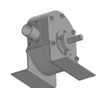 3D модель Насос объемом 600см3