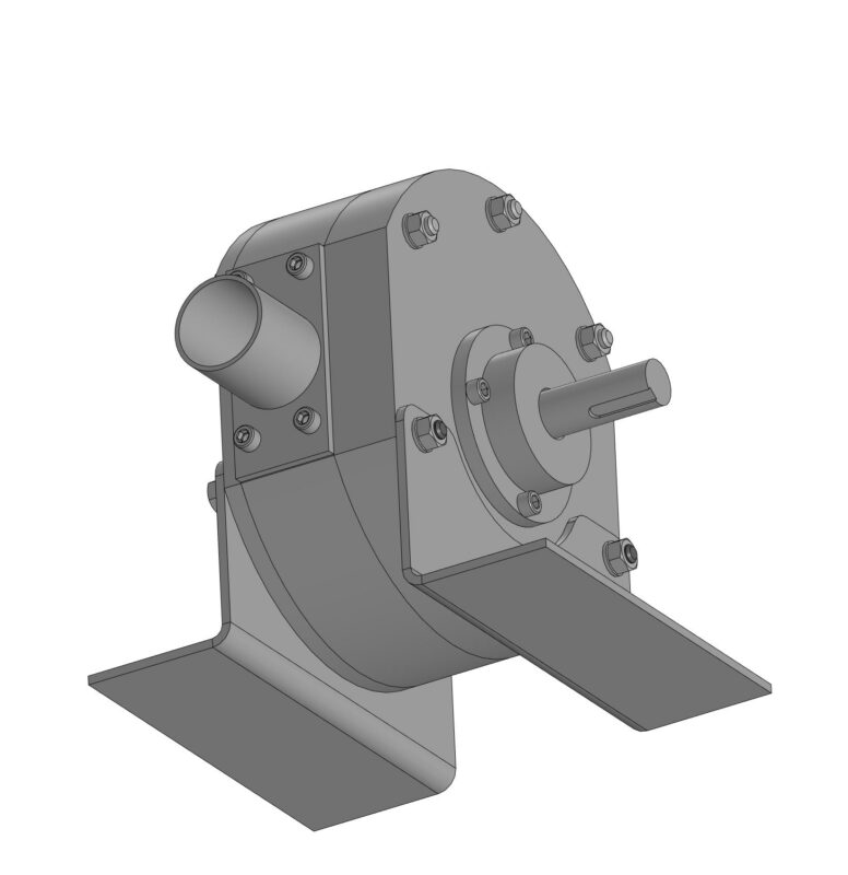 3D модель Насос объемом 600см3