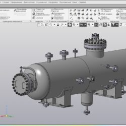 3D модель Камера осадительная D=2600 мм