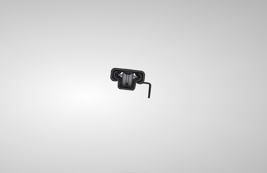 Чертеж Салазки сидений наружные правые LADA 2105-6814020