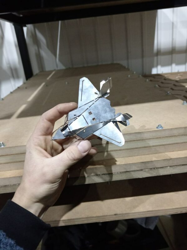 Чертеж Гибка самолет из металла