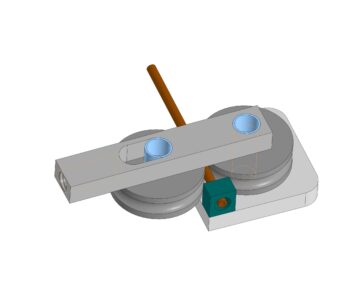 3D модель Приспособление для гибки трубок диаметром 4.75 мм