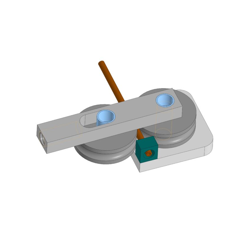 3D модель Приспособление для гибки трубок диаметром 4.75 мм