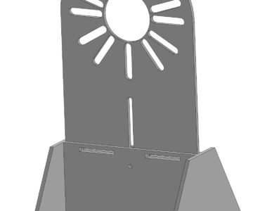 3D модель Кронштейн под ступицу