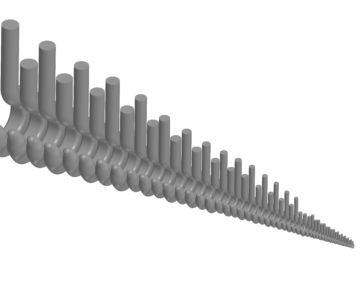 3D модель Заготовки крюков однорогих по ГОСТ 34680