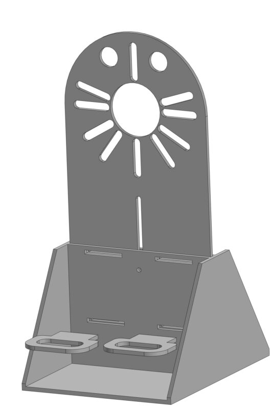 3D модель Кронштейн под ступицу